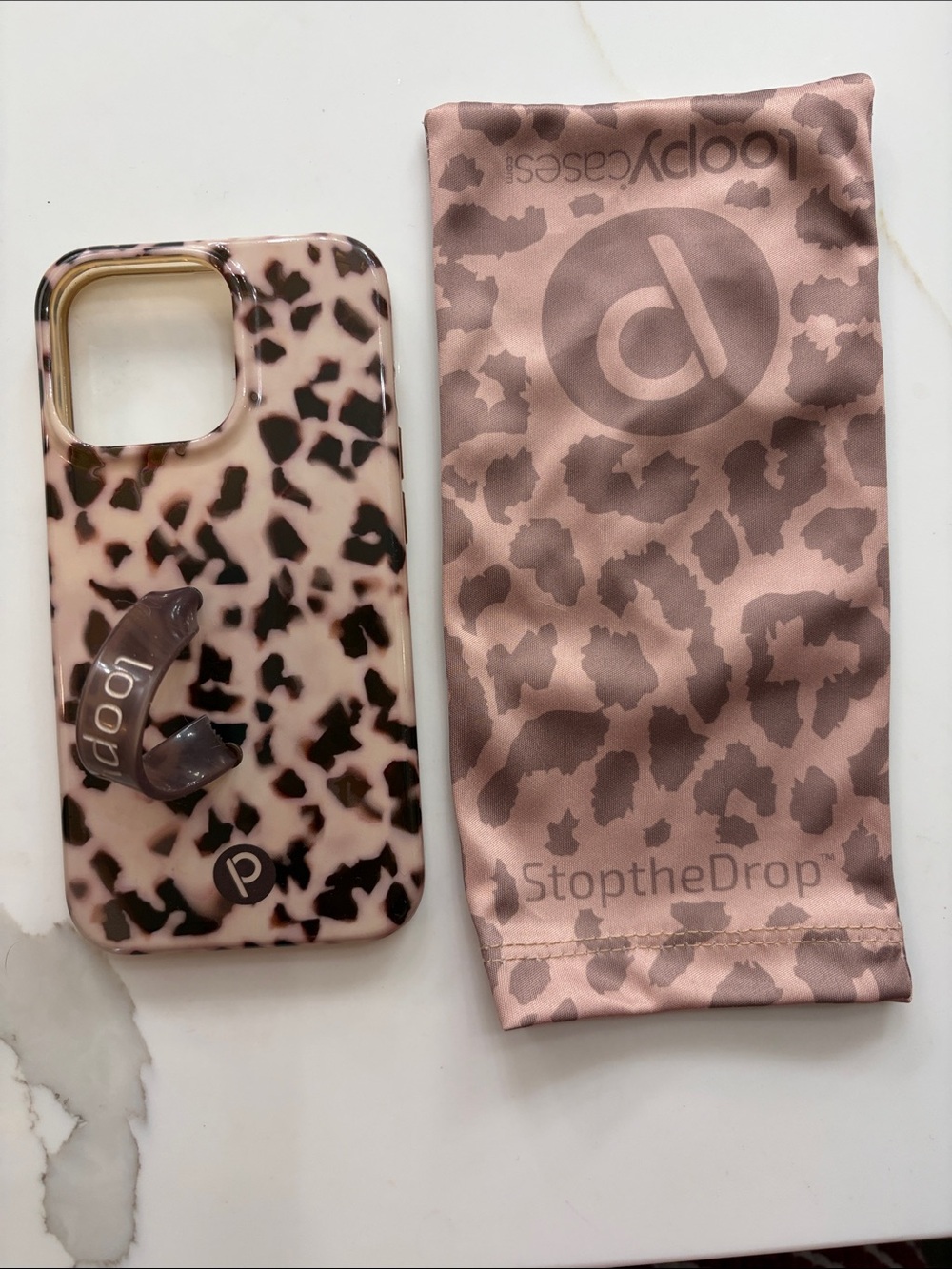 Loopy Blond Tortoise I phone 13 Pro Case